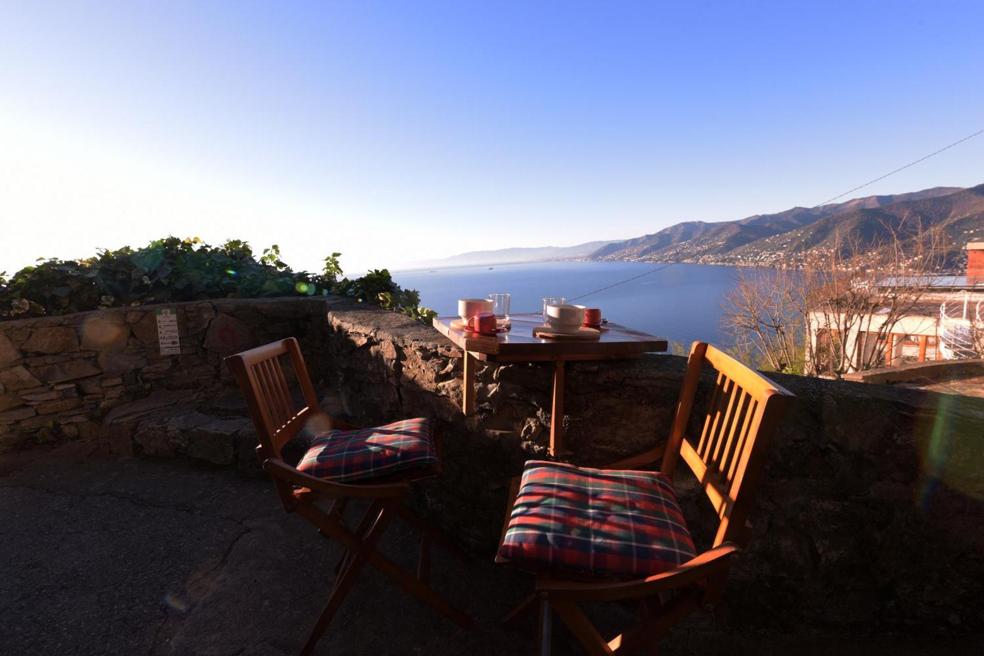 Hikers' Nest With Sea View Apartment San Rocco  Exterior photo